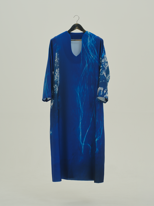 Cyan Trace dress