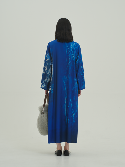 Cyan Trace dress