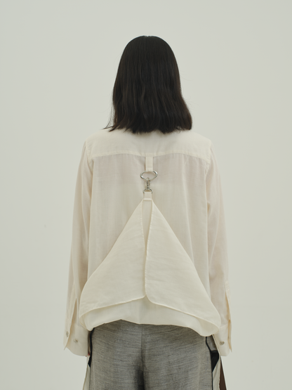 Tethered long shirt