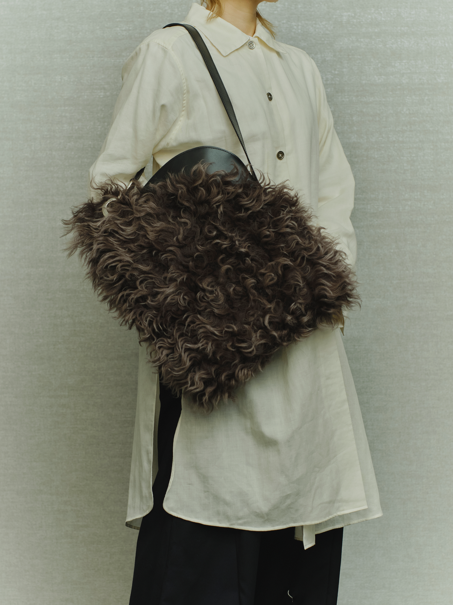 RELIC tote bag / greyish brown