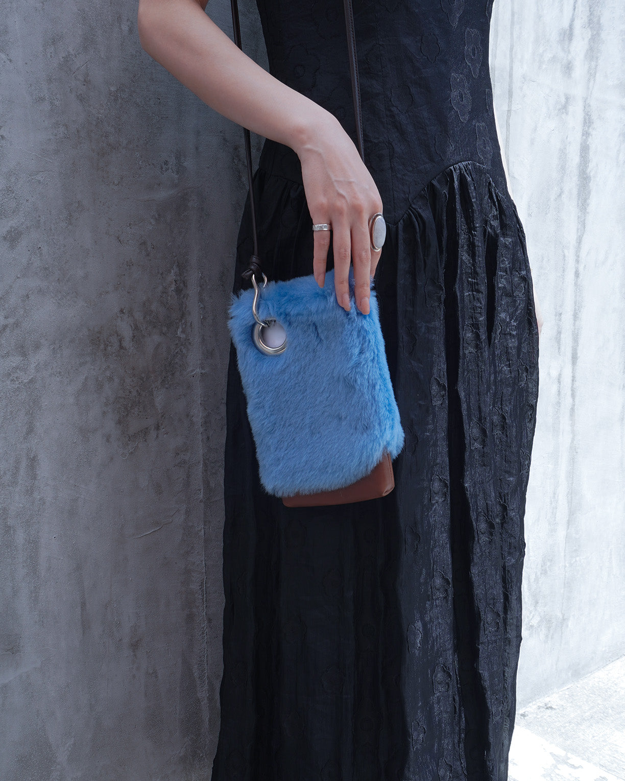 TALIS mini bag / light blue